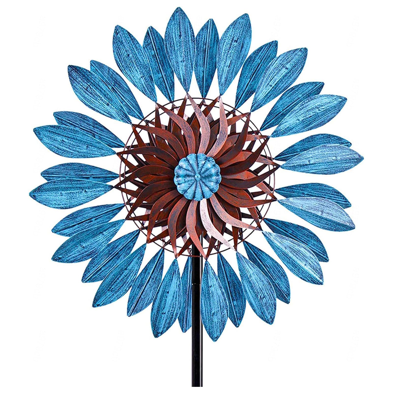 Kinetic Windmill, 84in Height 24in Dia Wind Spinner Outdoor Clearance, Large Windmills for Garden, for Outdoor Garden Lawn Yard