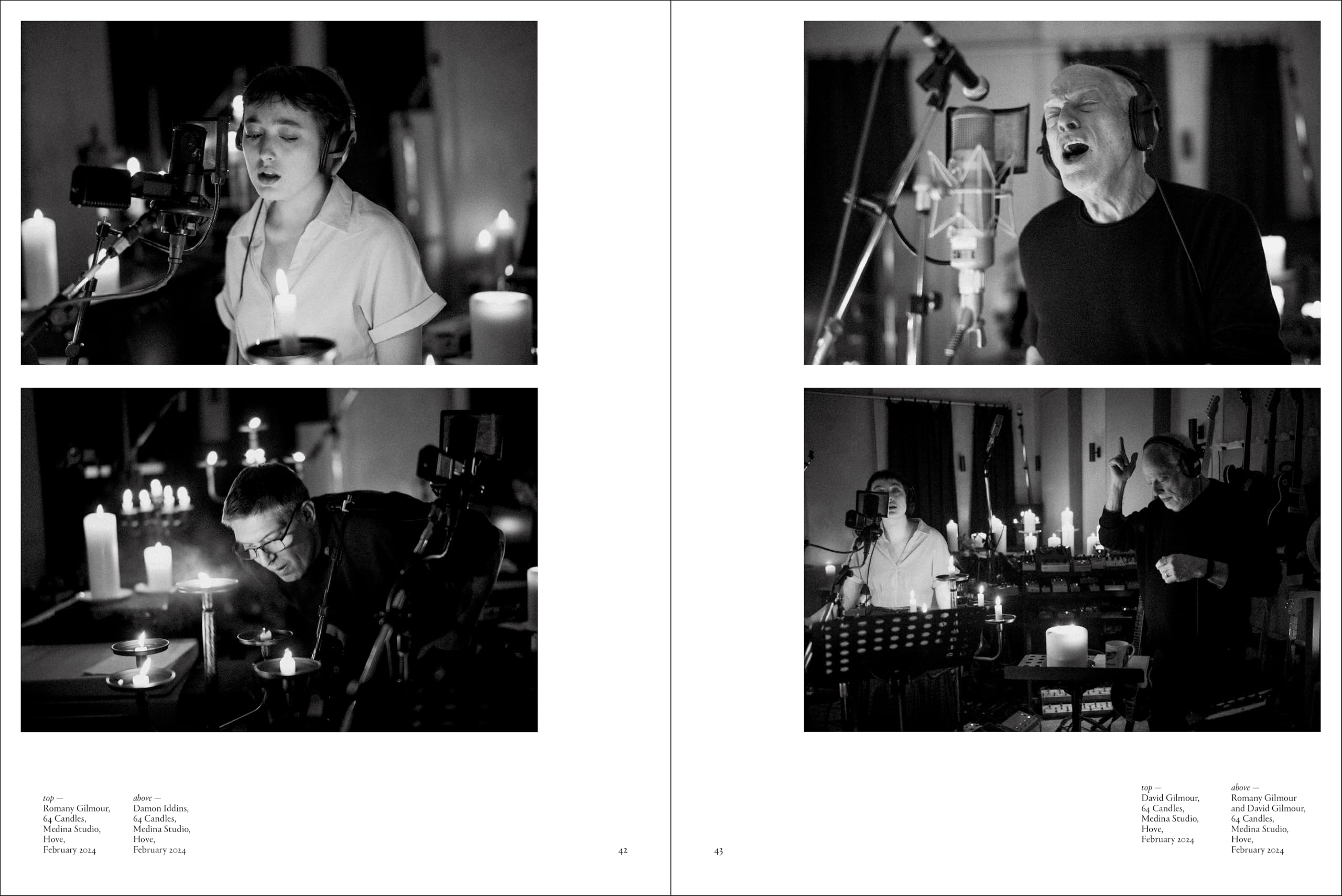 David Gilmour Luck and Strange Studio/Live /anglais