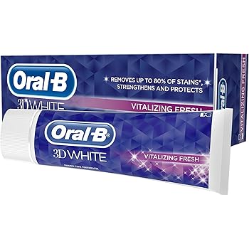 Amazon Com Oral B 3d White Vitalize Toothpaste 75ml Health Personal Care