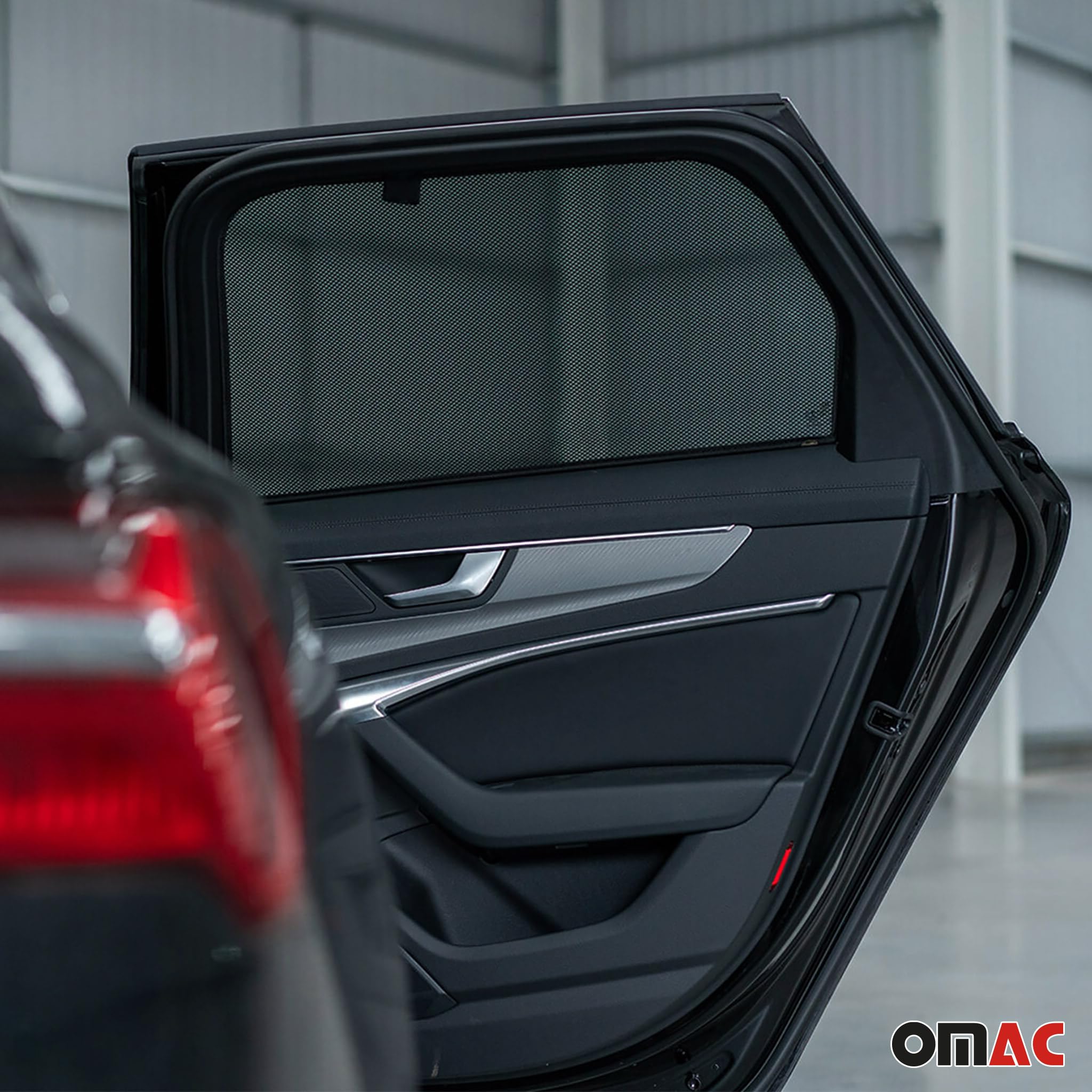 OMAC Tendine Parasole Blenden compatibile con Ford Focus 5tür Kasten 2018-2025 hintere Porte 2tlg