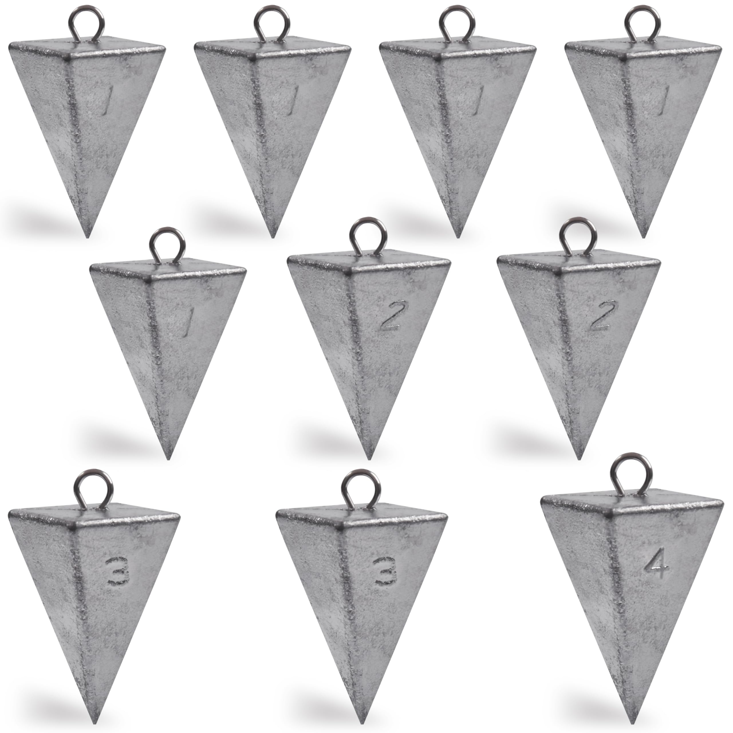 Plomb pyramide de pêche en mer Silanon contre le courant - 8