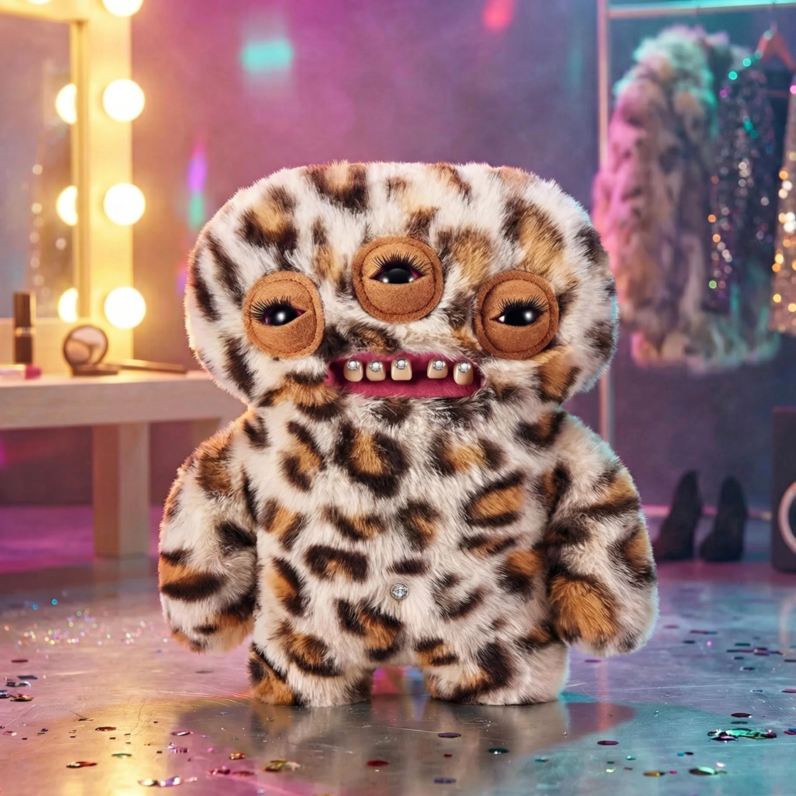 Amazon.com: Fuggler Baddies Fuggs 9 Inch Plush Collectible Toy