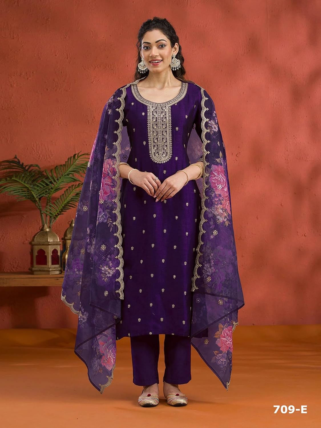 STELLACOUTURE indian ready to wear salwar kameez embroidered pakistani suit eid festival wedding party for women 2927-O