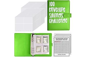 Budget Boss 100 Day Cash Stuffing Challenge Binder