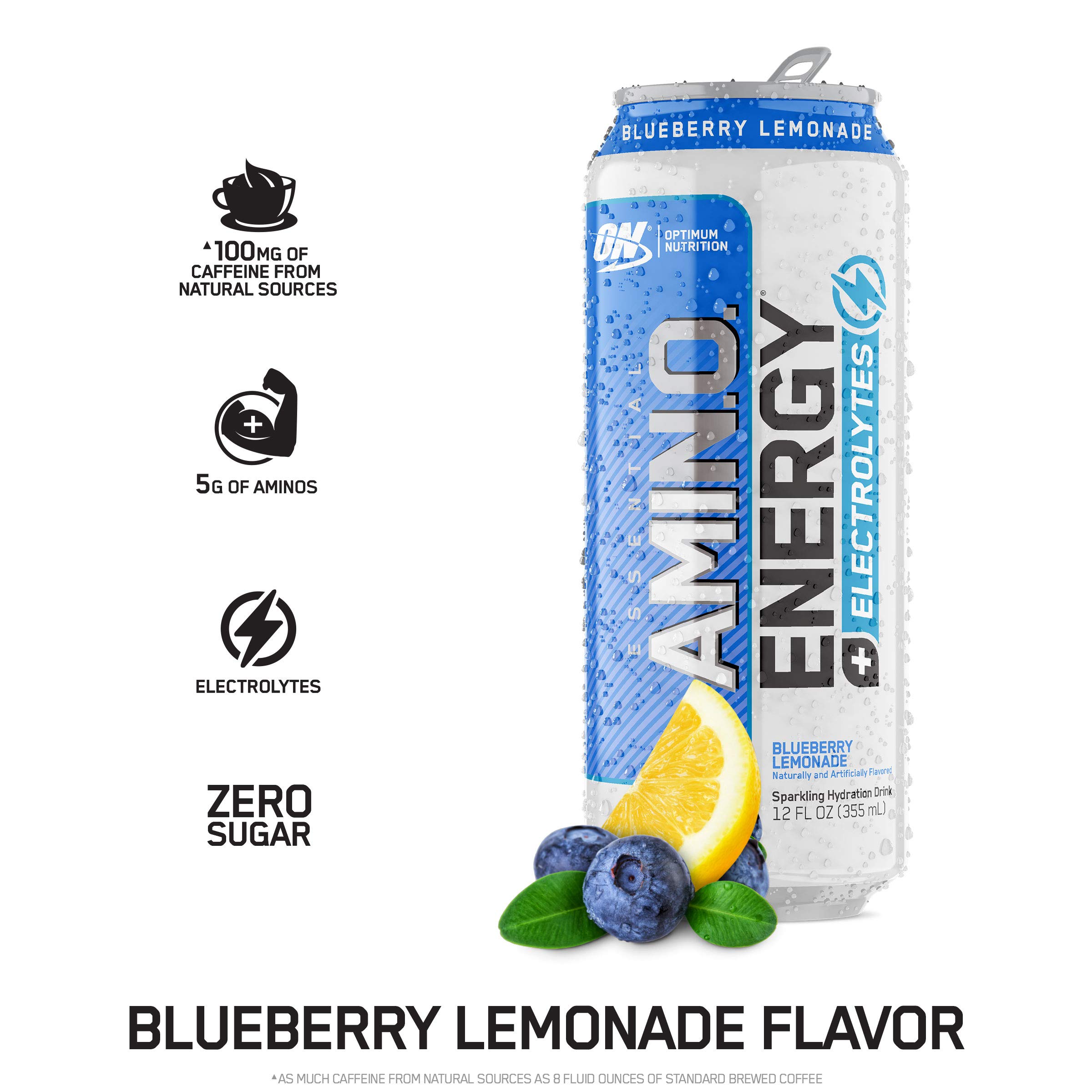 Optimum Nutrition Amino Energy + Electrolytes Sparkling Hydration Drink