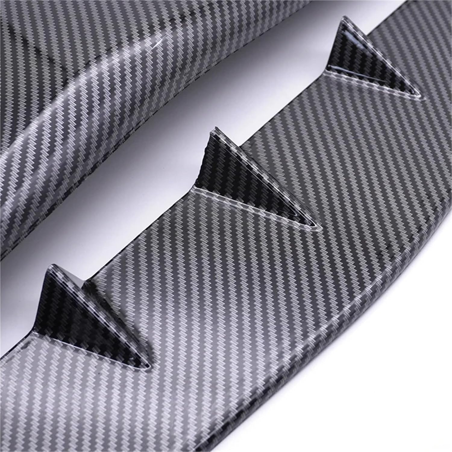 Universal Carbon Black Car Hood Scoop Air Flow Intake Decorative Turbo Bonnet Vent Cover Compatible With BMW/VW(Carbon)