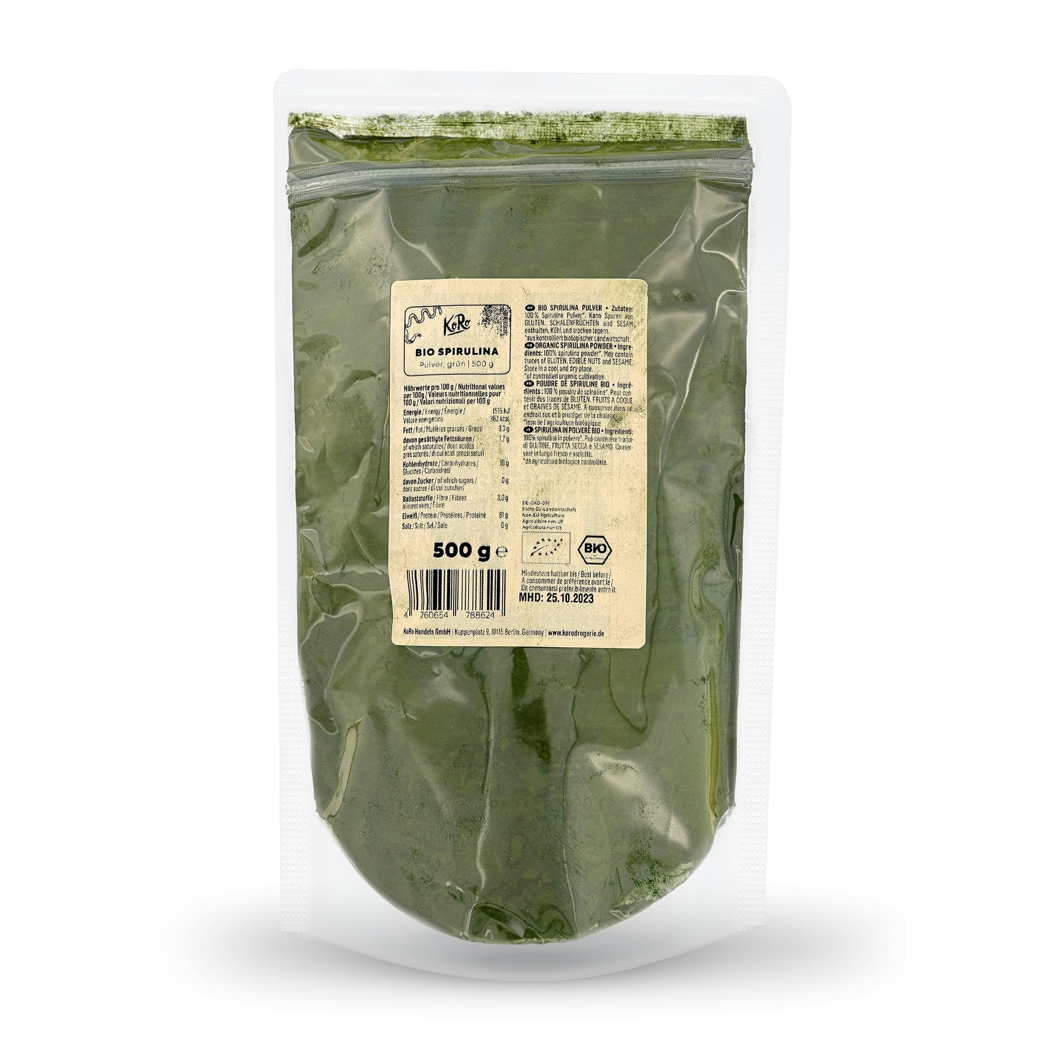 KoRo - Polvere di Spirulina bio | 500 g