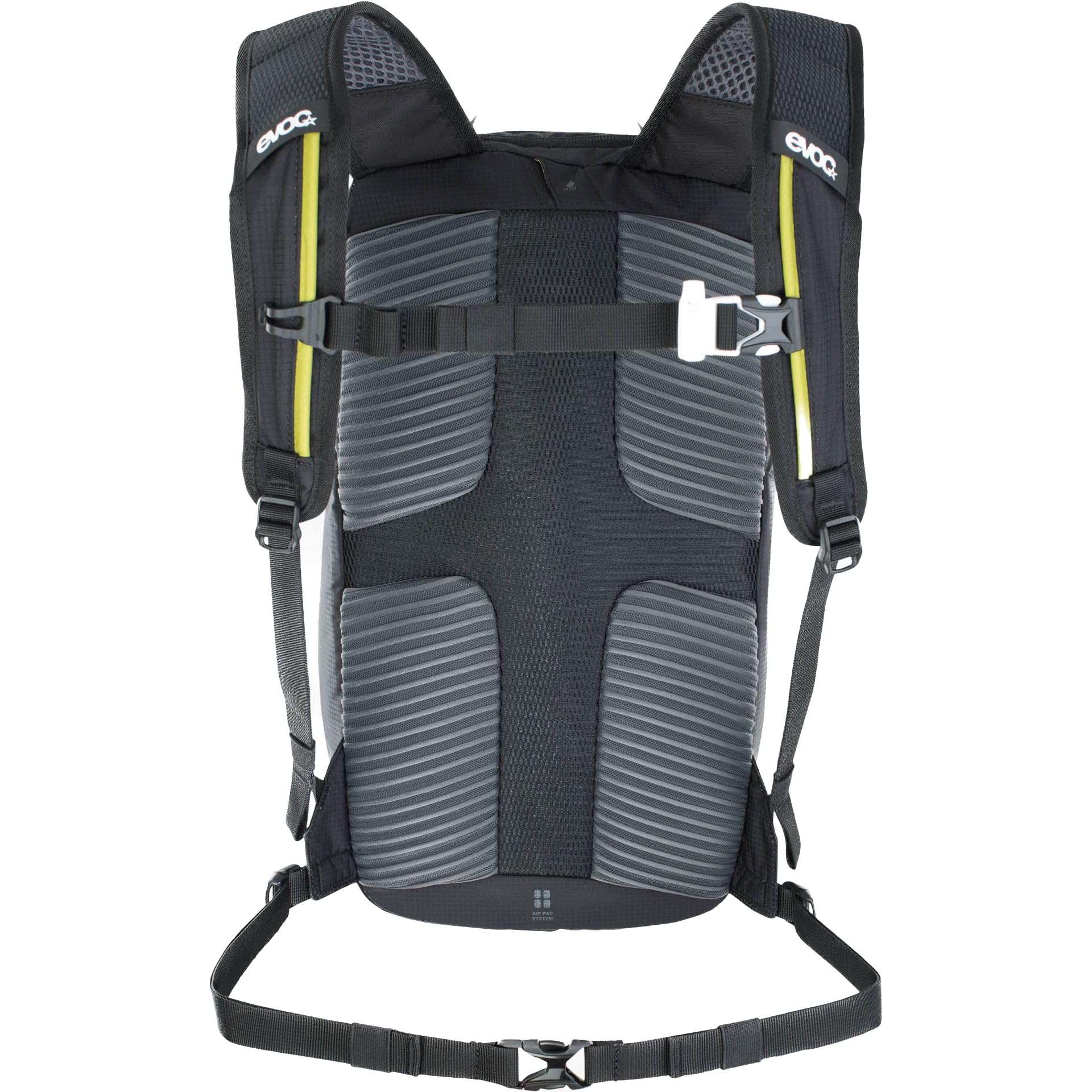 EVOC RIDE 8 Zaino da bici, zaino da trekking (zaino con intelligente sistema di gestione delle tasche, imbottitura posteriore AIR-PAD, borsa da bici)
