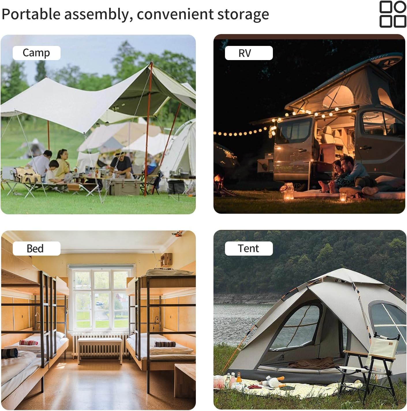 USB Socket Ceiling Fan With Lights,16.5",Mini Small DC 5V,Quiet,Silent,Camping Emergency Portable Outdoor Hanging Gazebo Canopy Dorm Fans,For Plant planting,Tent,RV,Room,Garage