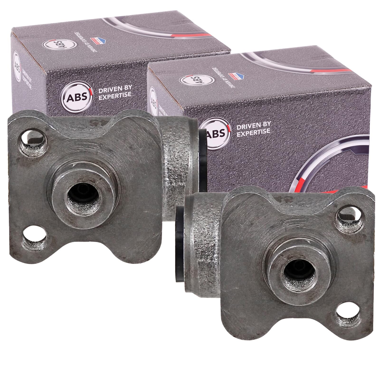 2x A.B.S. Radbremszylinder Satz | 2811 + 2810 Kompatibel mit P 601,P 601 Kasten,p 601 Tramp,p 601 Universal