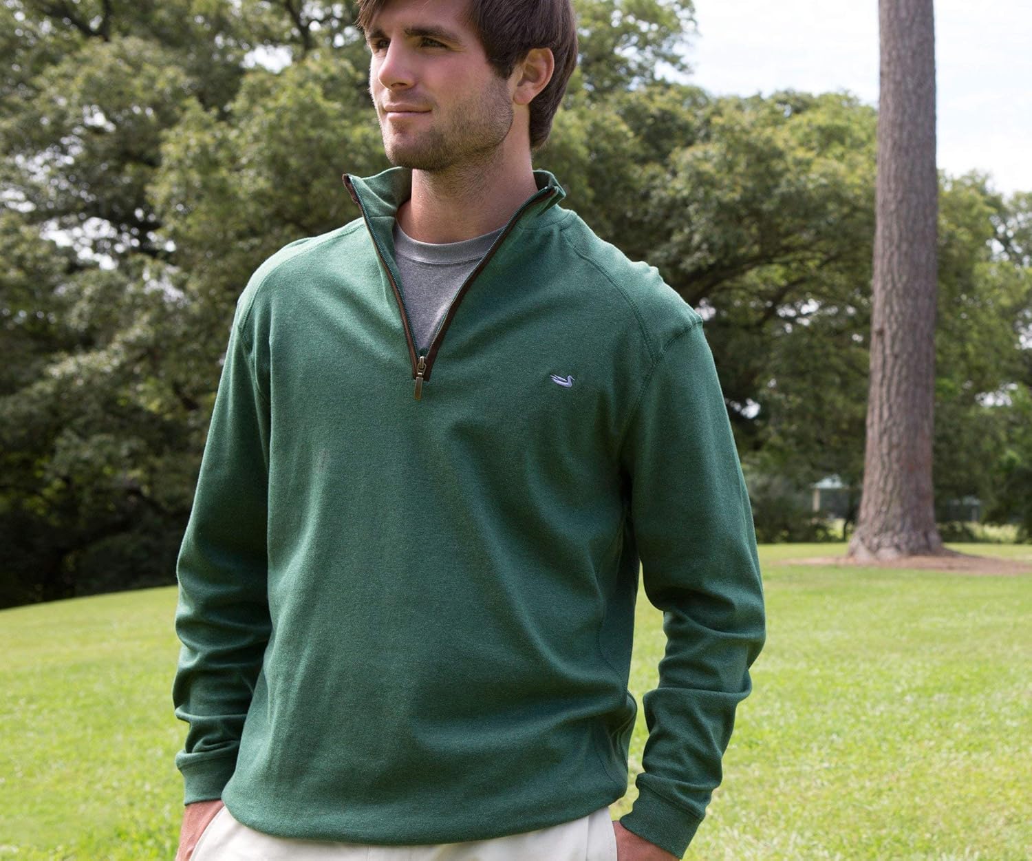 Southern Marsh Downpourdry Fleece Pullover - Image 2
