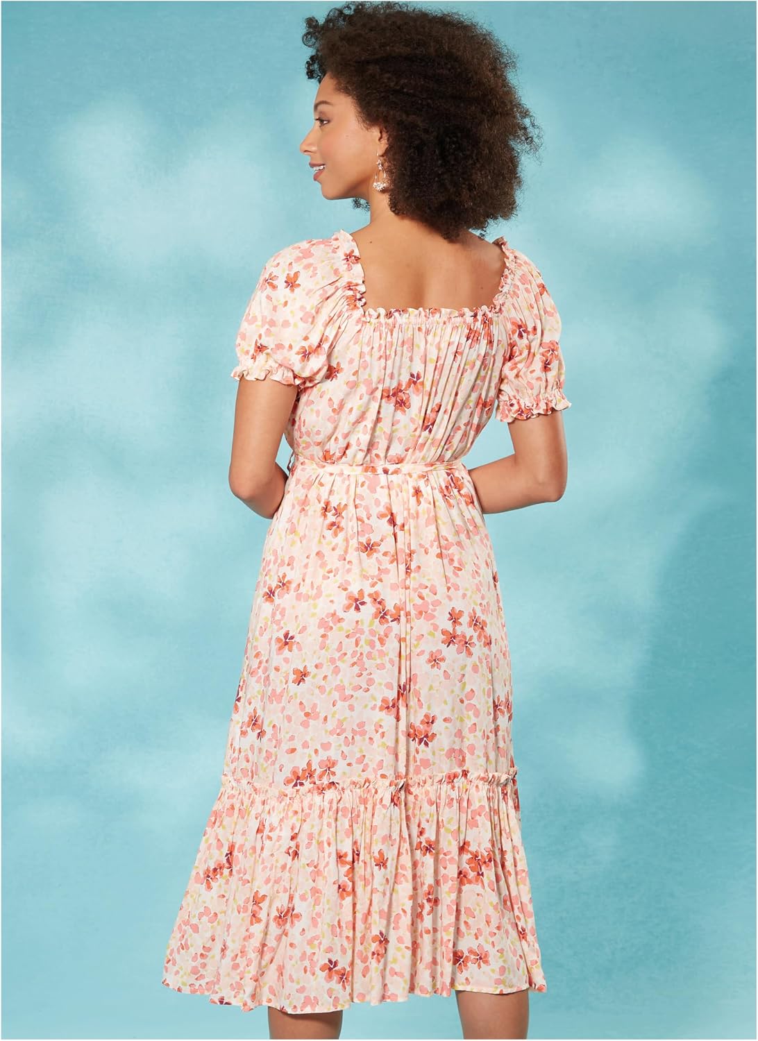 McCall's Misses' 1970's Vintage Wrap Dress Sewing Pattern Kit by Laura Ashley, Design Code M8358, Sizes 16-18-20-22-24