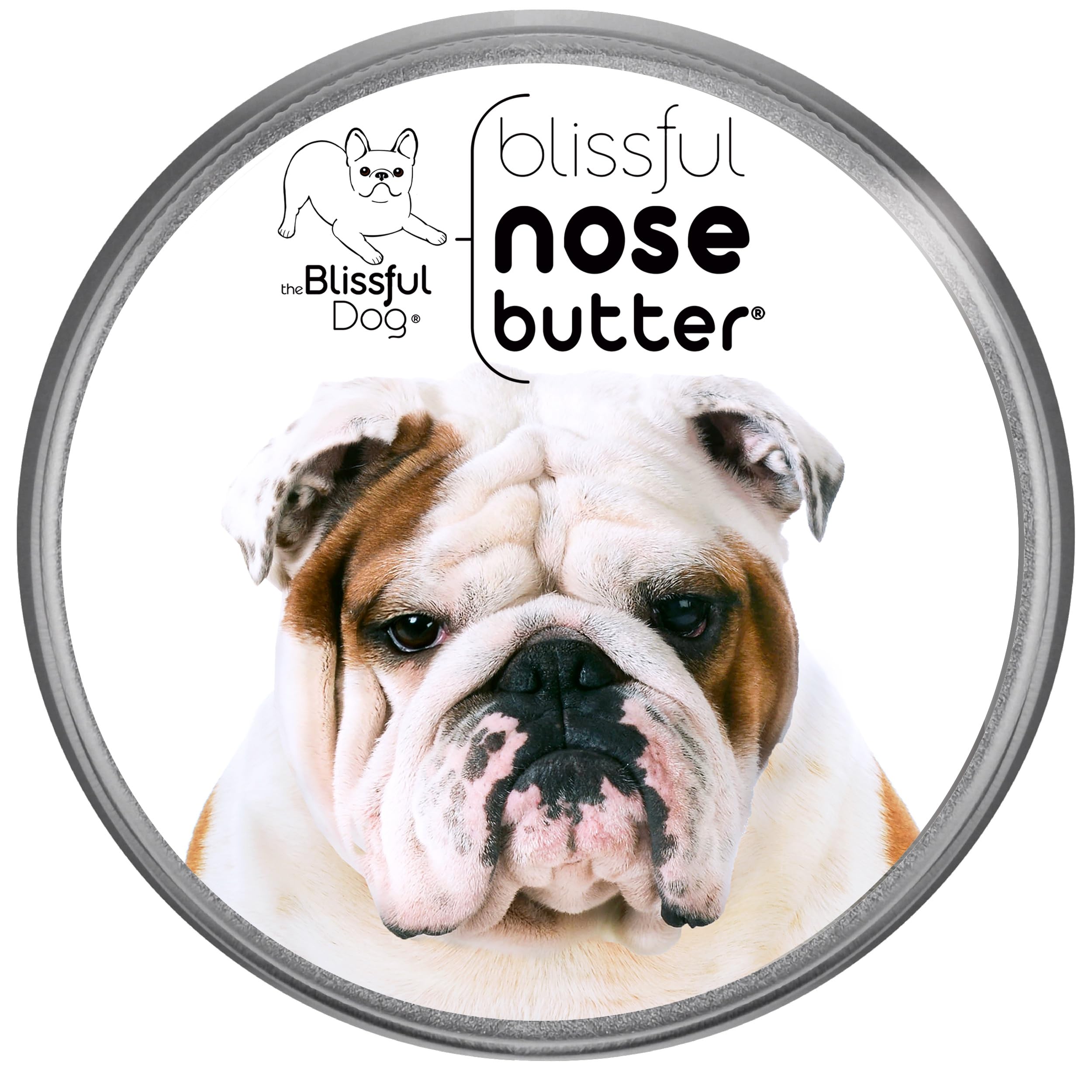 The Blissful Dog Bulldog Nose Butter, Versatile Dog Nose Balm for Dry Nose, Handcrafted Nose Moisturizer, Easy-to-Apply Dog Essentials, Unscented, 16 oz. — image 1