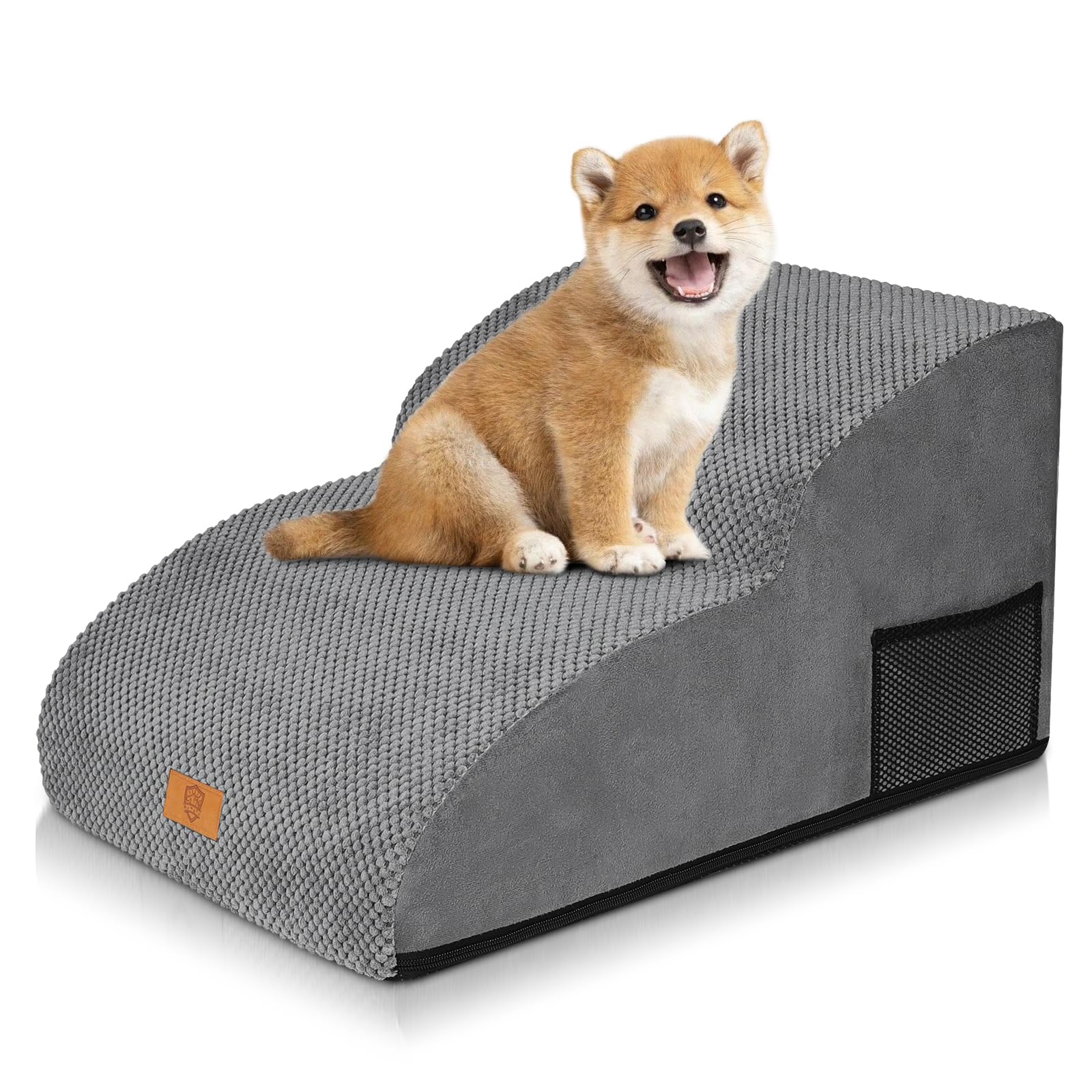Amazon | ZNM 犬 階段 スロープ ペットステップ 2段踏み台 30D高密度