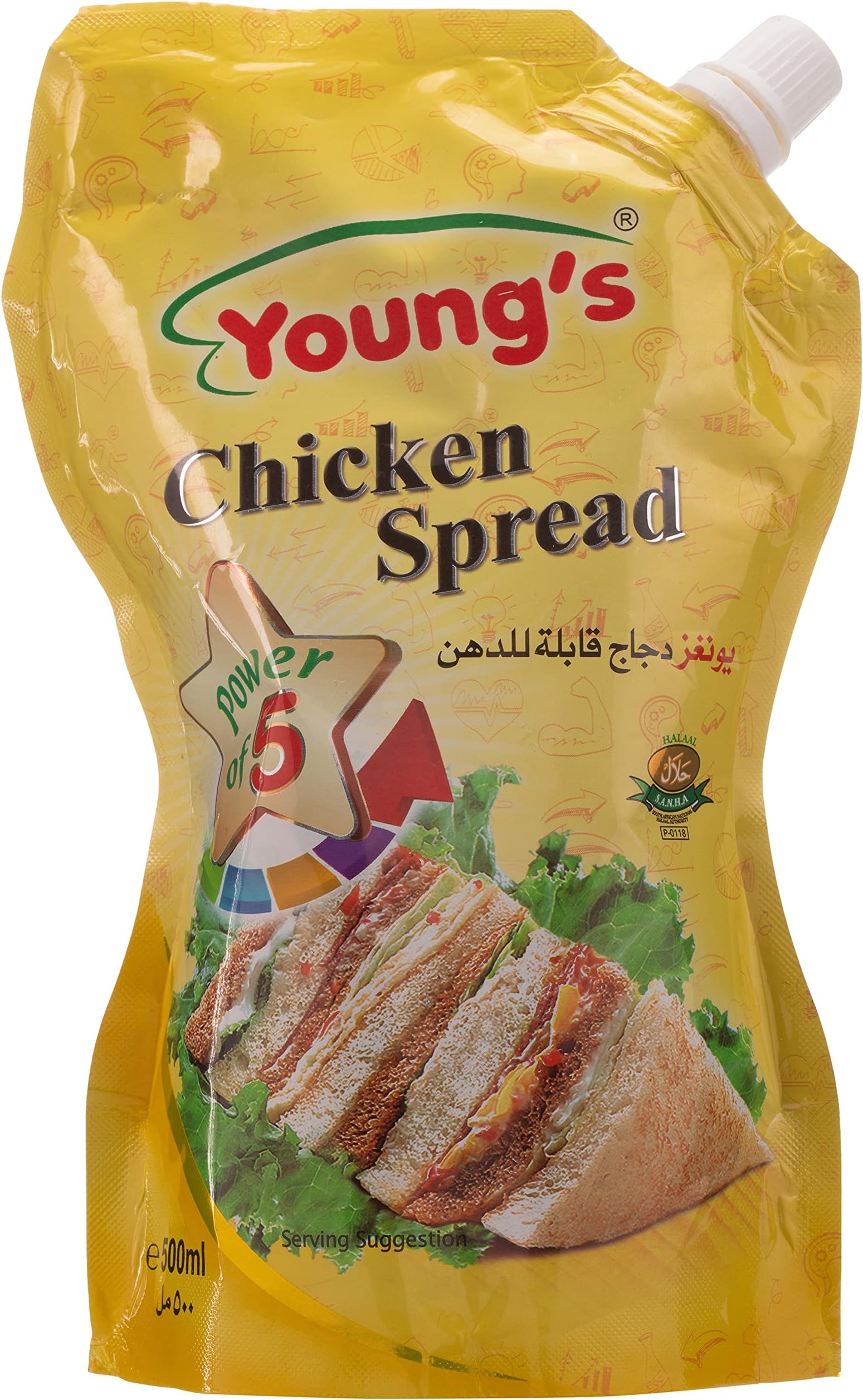 Young's Chicken Spread, 500 ml