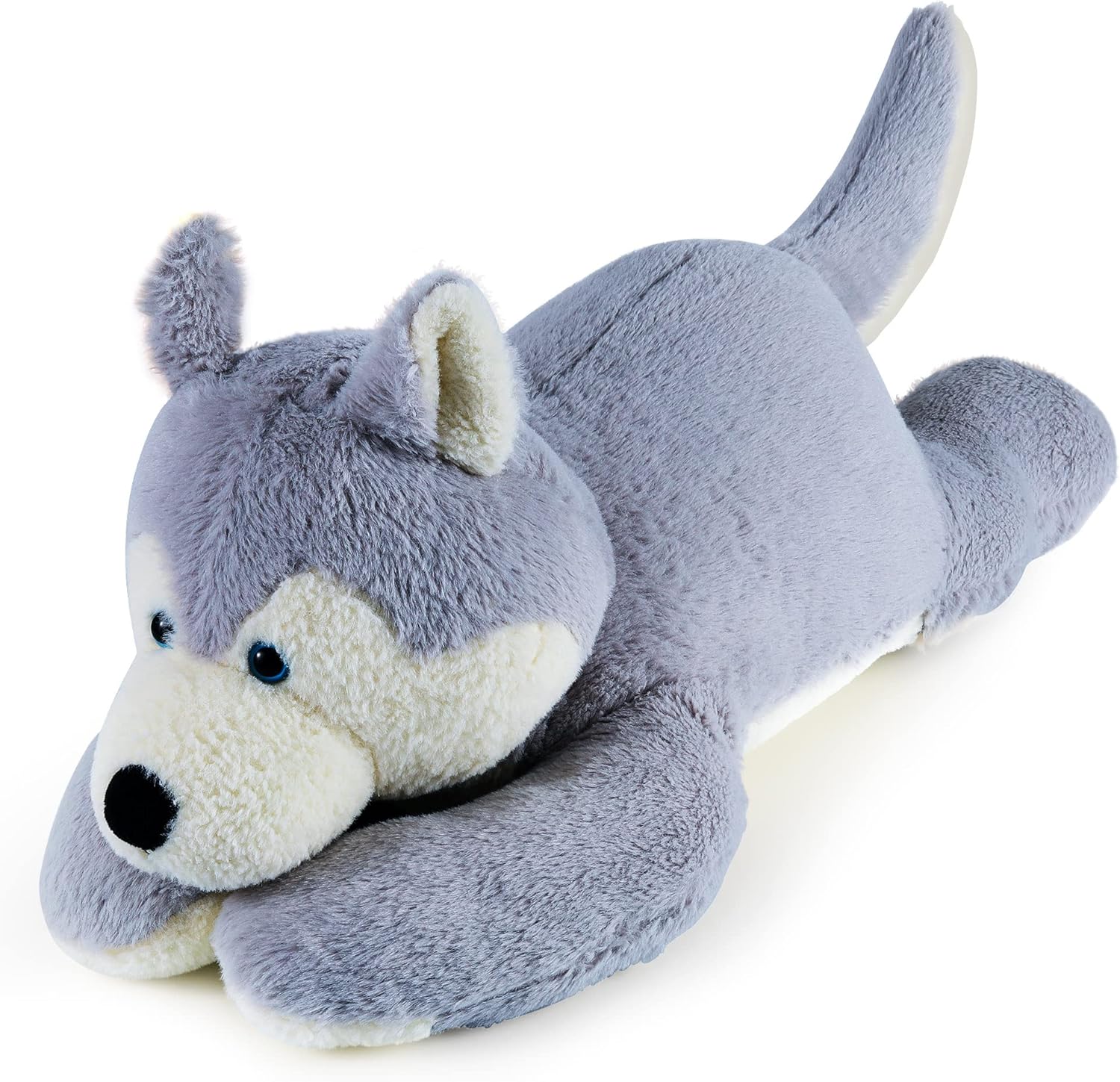 3.49lb Husky Dog Weighted Stuffed Animals, Husky Plush Toy