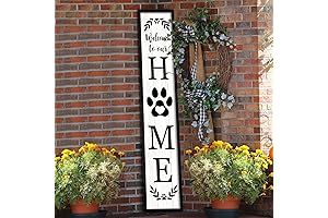 Welcome Wood Sign For Front Porch