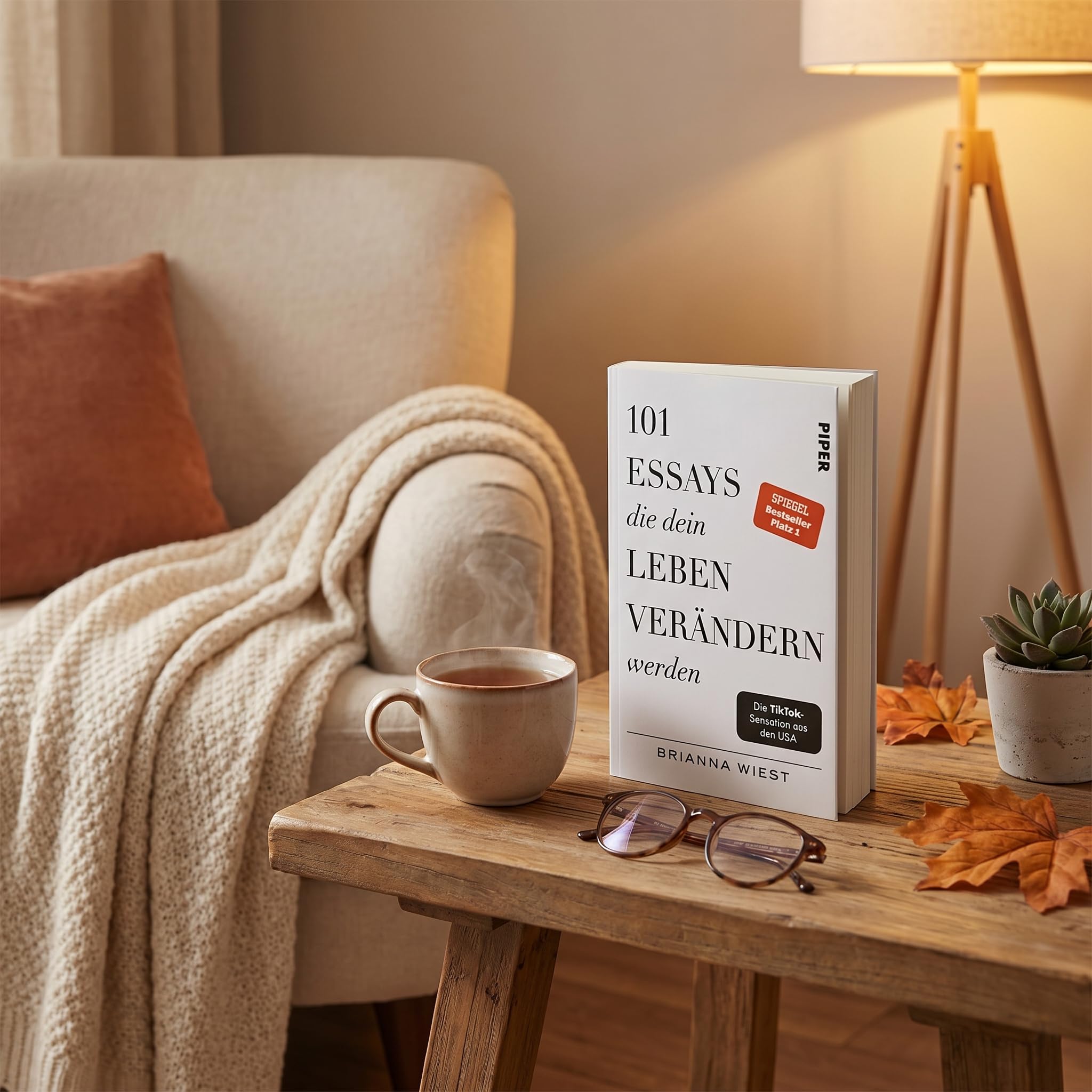 Brianna Wiest - Bestseller Bücherset - 101 Essays, The Mountain Is You, The Life That’s Waiting, When You’re Ready - This Is How You Heal - Selbsthilferatgeber mit einem exklusiven Lesezeichen