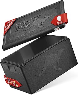 Professional Thermobox & Kühlbox GN 1/1 48L Standardgriff – Patentierte Glatte Innenfläche – Top Isolierung – Dicht schließender Deckel – Spülmaschinenfest – Styroporbox war gestern