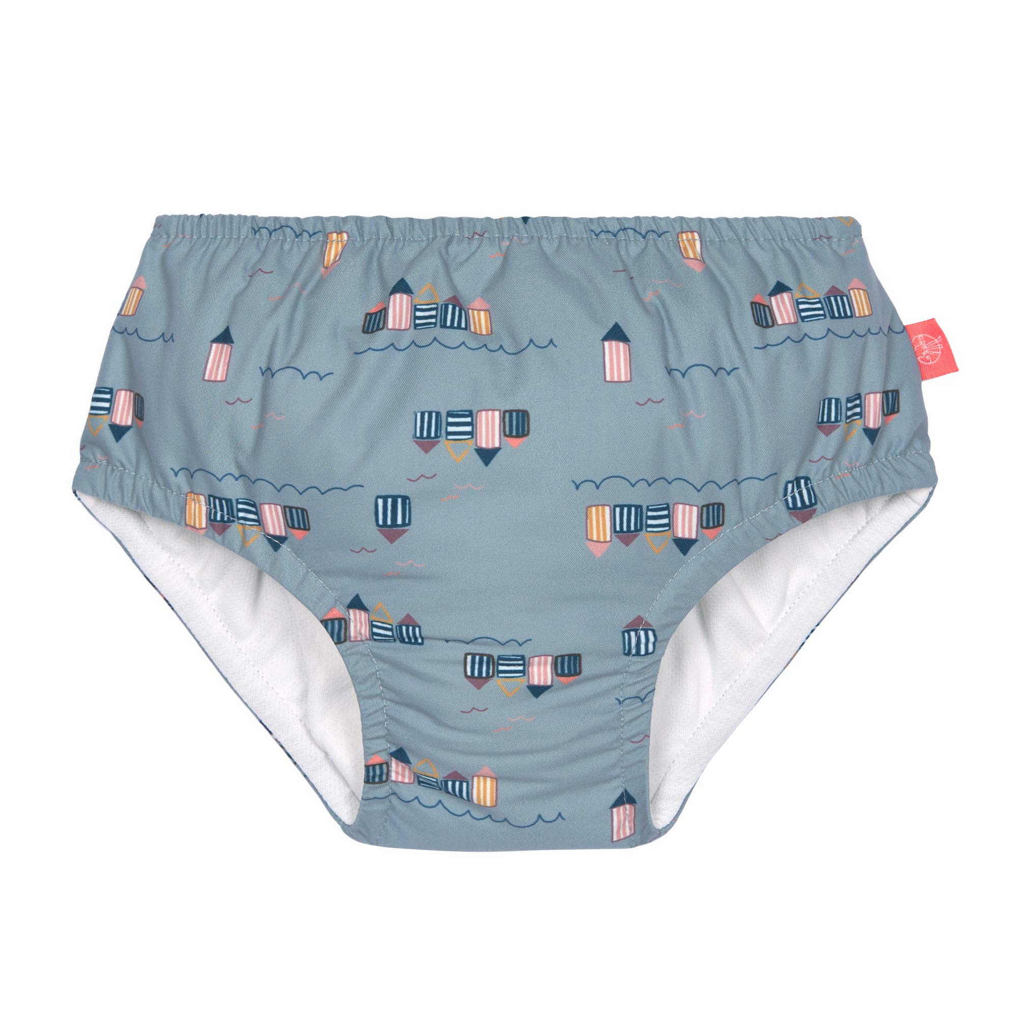 LÄSSIG Baby Schwimmwindel Badewindel wiederverwendbar waschbar Auslaufschutz UV-Schutz/Splash & Fun Baby Swim Diaper girls Seal, 36 mo