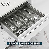 Vista 3 de Cook With Color Triturador de patatas de mano, acero inoxidable profesional con asas suaves y cómodas, triturador de alimentos, plegable