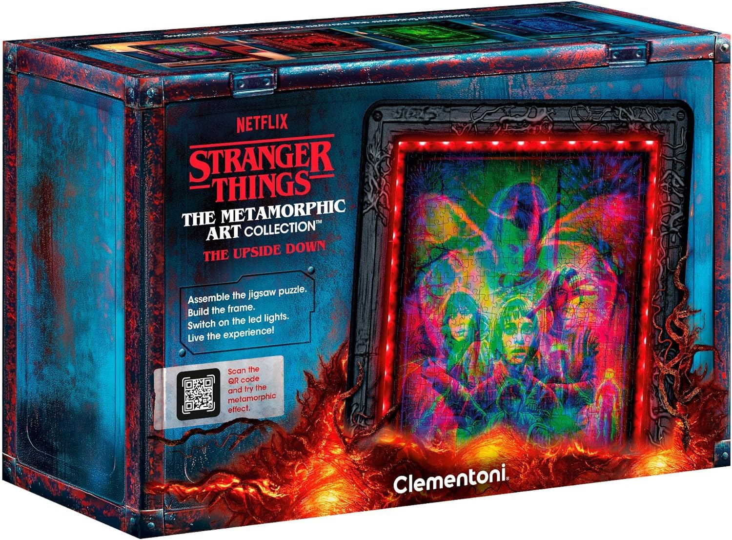 Amazon.com: Clementoni Stranger Things Metamorphic Art with LED