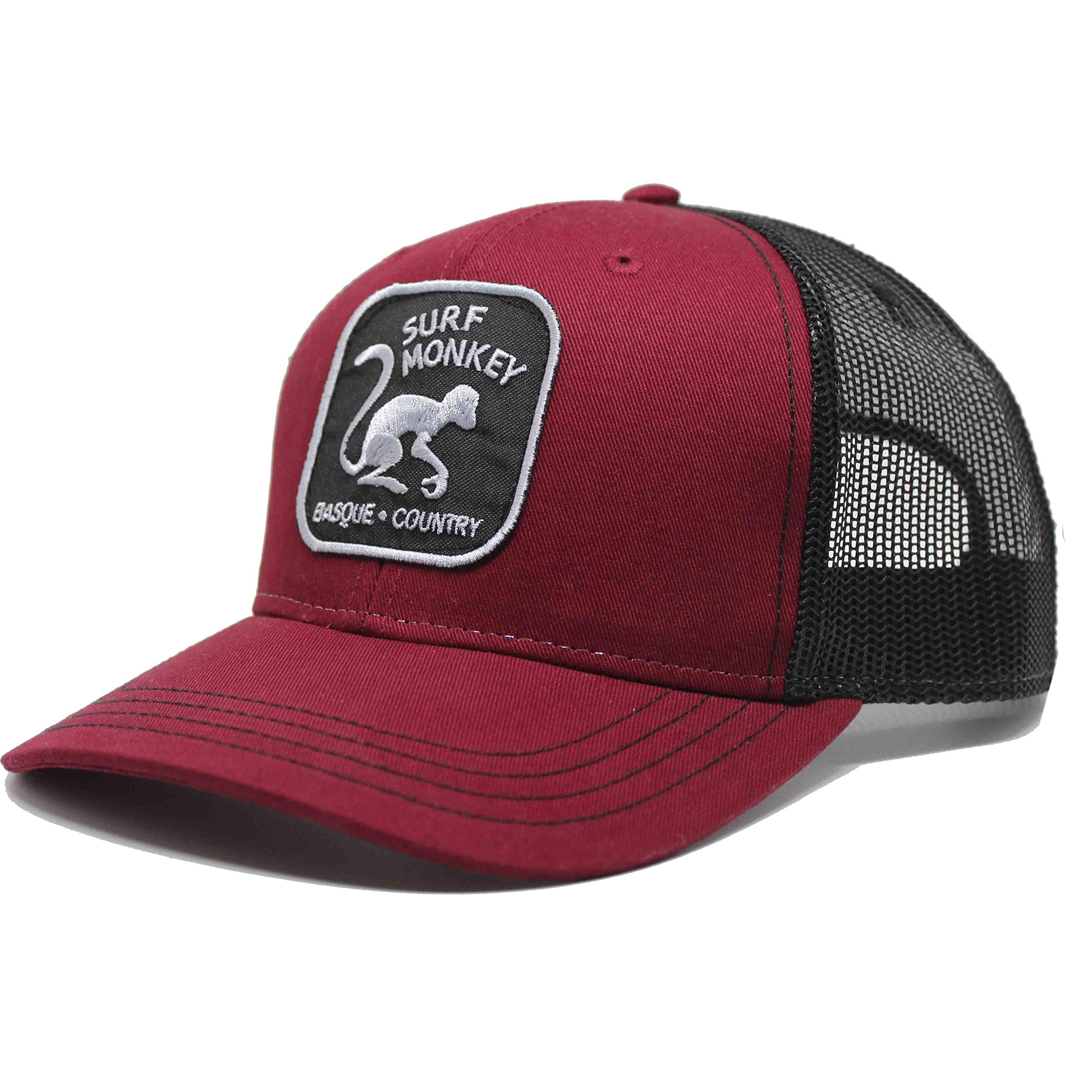 Verstelbare Snapback Cap - Geborduurde Surf Monkey Patch
