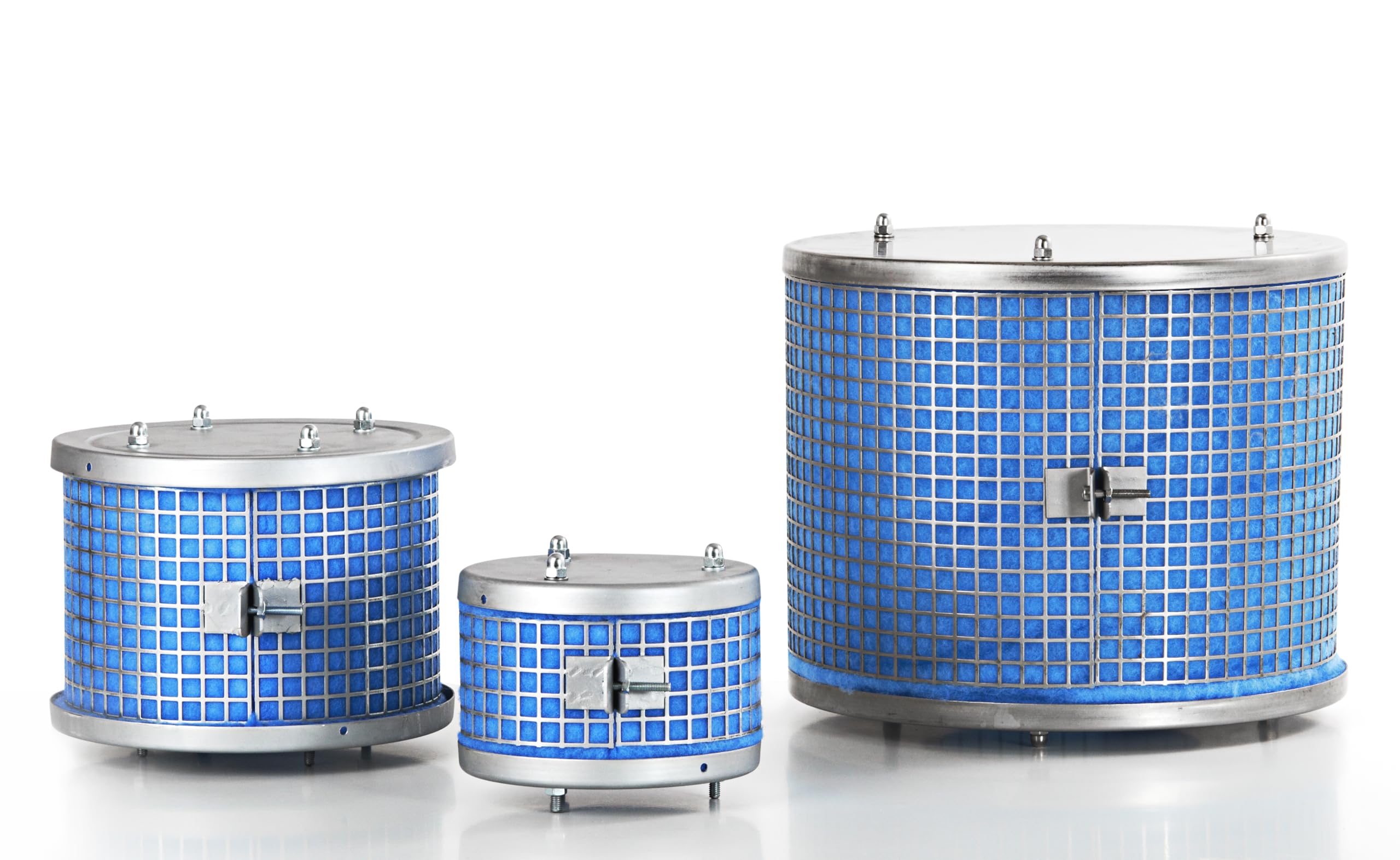Filtermatte blau/weiß für Lüfter und Hausgeräte 1 x 2 m Filterklasse G2 zum Zuschneiden Filtervlies Filterrolle G2 Filtermatte zum schneiden kleines Filtervlies Staubvlies