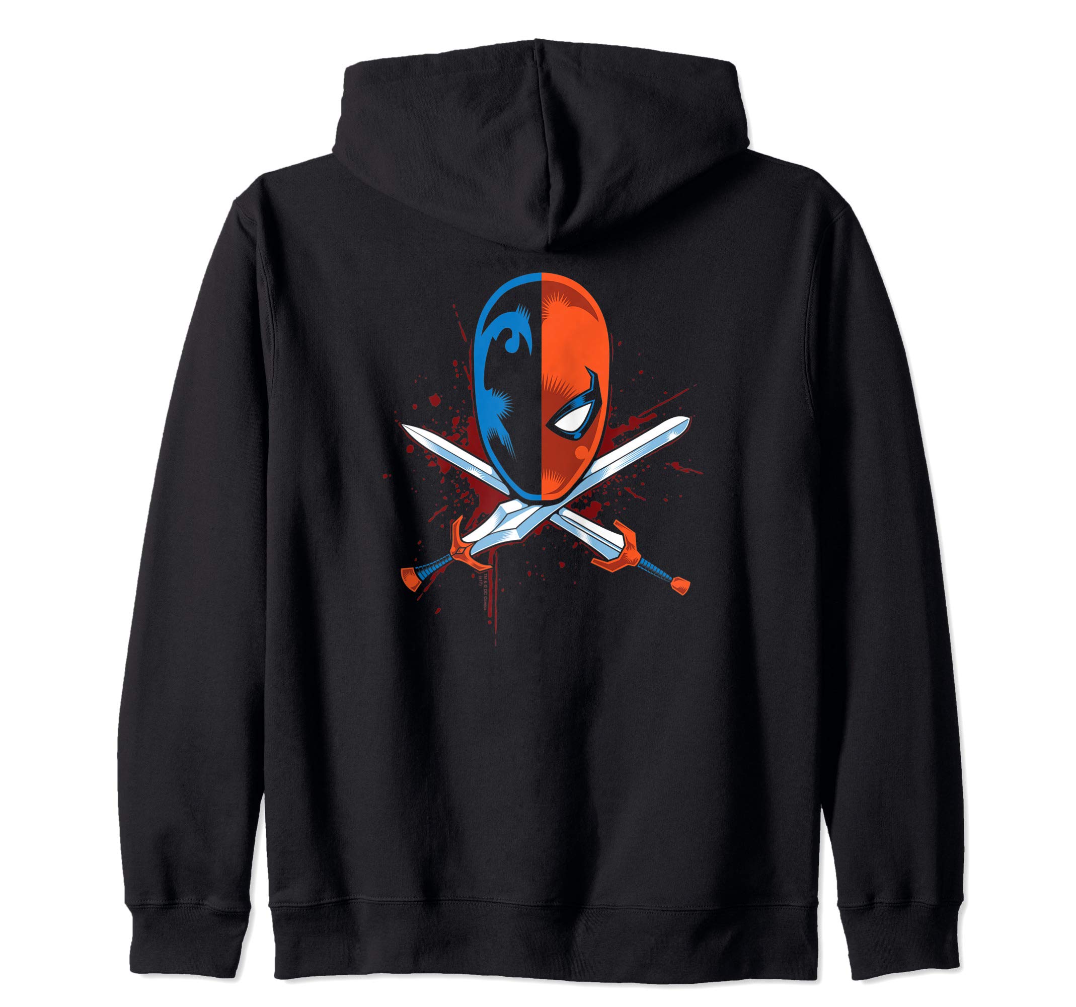 DC ComicsBatman Deathstroke Crossed Swords Zip Hoodie