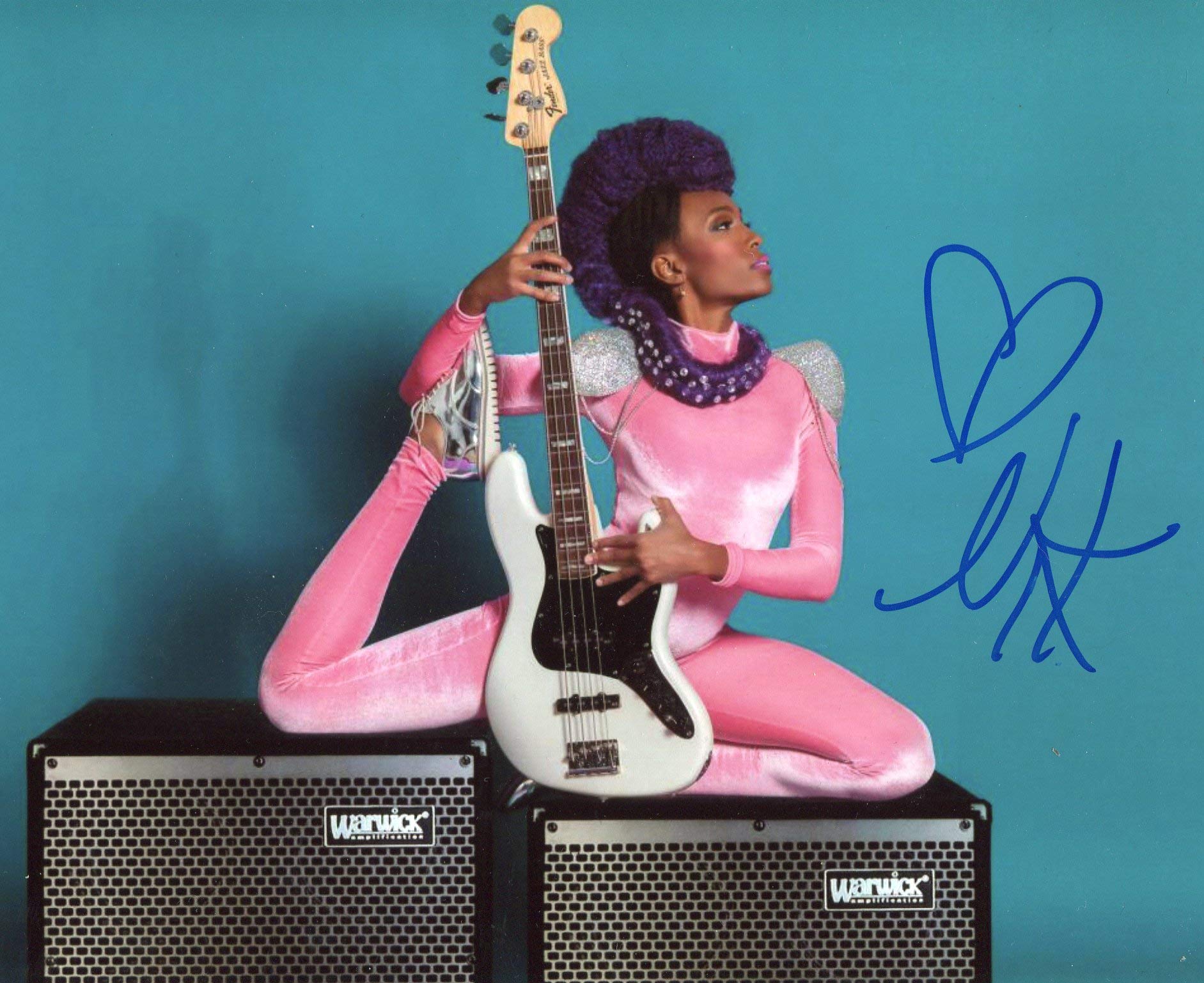 Nik West SINGER autograph, In-Person signed photo