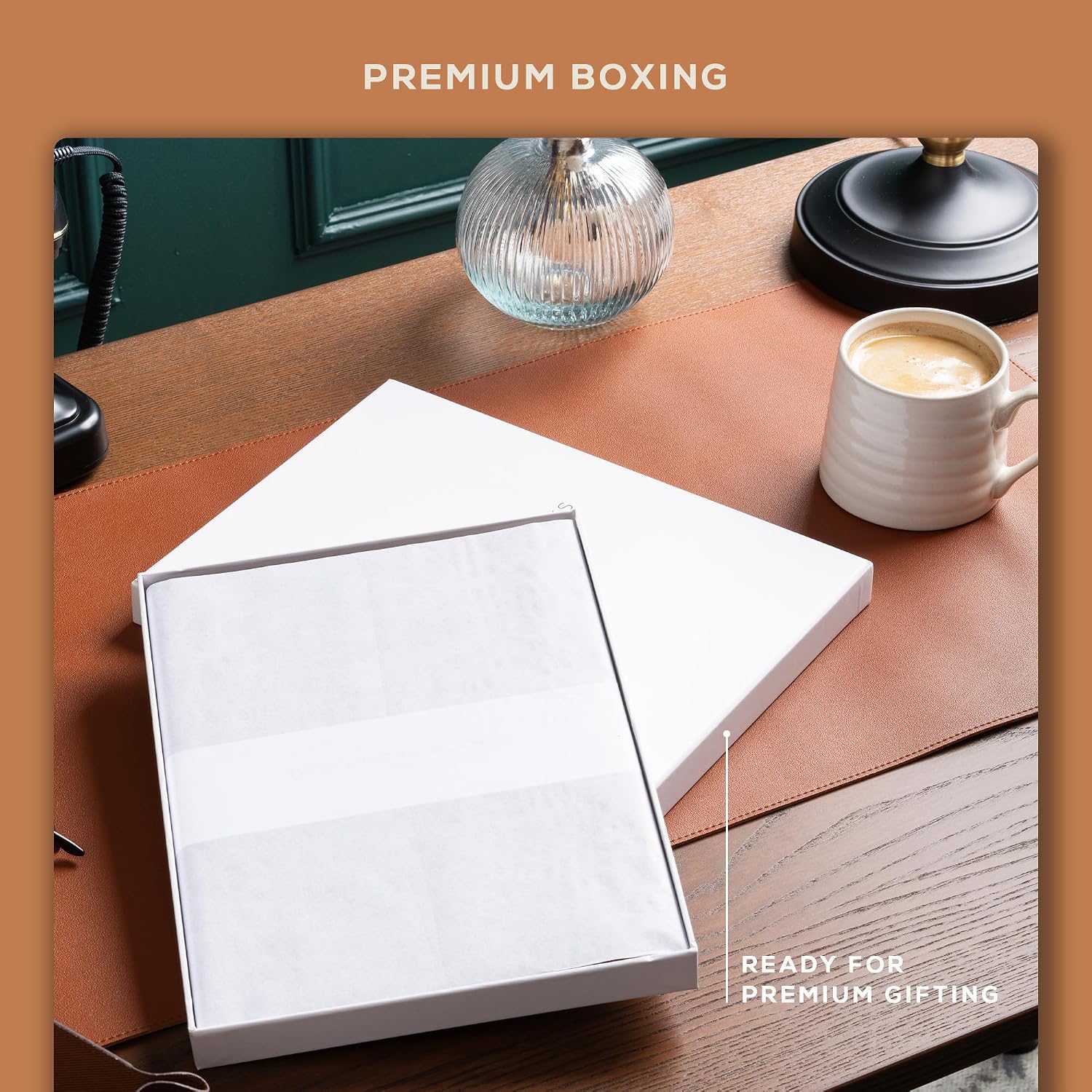 Beechmore Books Blank Sheet Music Notebook – A4 8.5"x11.5" for Songwriters, Musicians & Composers, 156 Thick 120gsm Pages, 10-Staff Perforated Sheets, Vegan Leather Hardcover, Elastic Closure, Gift Box