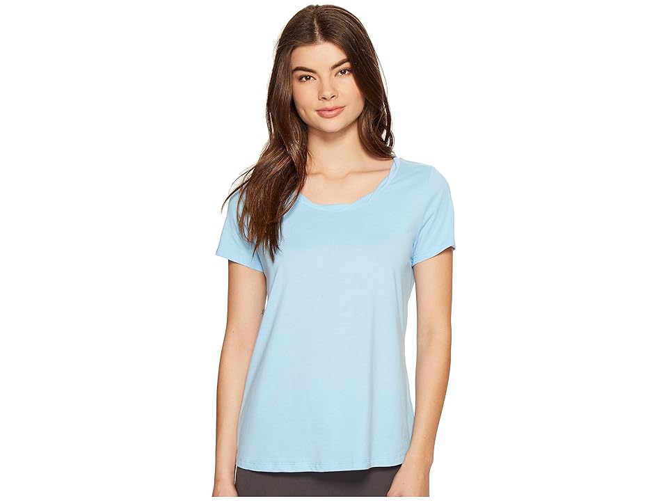 

Jockey Short Sleeve Top (Blue Lagoon) Women's Pajama