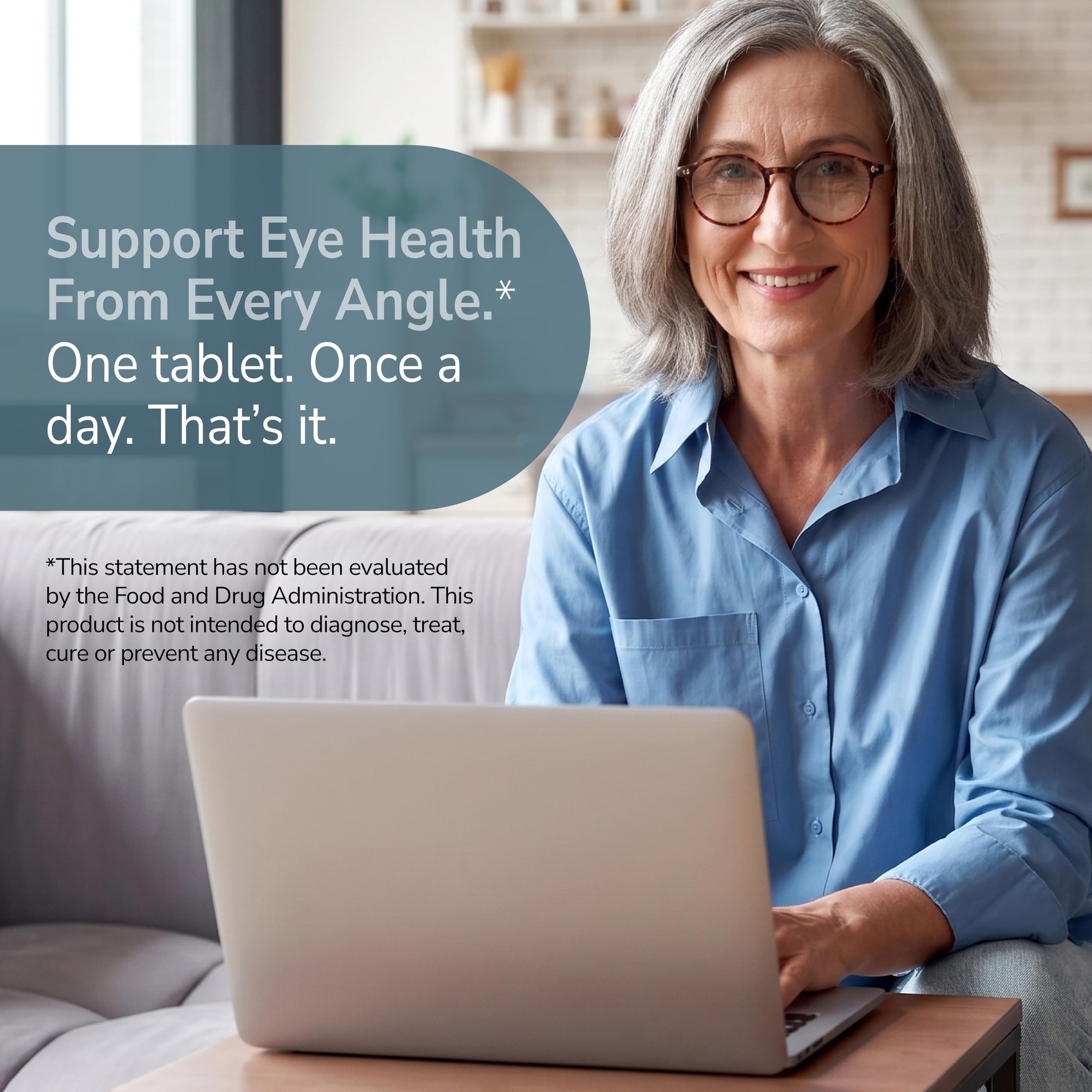 21st Century Healthy Eyes with Lutein Vision Support Tablets, 60 Count — Amazon image 5