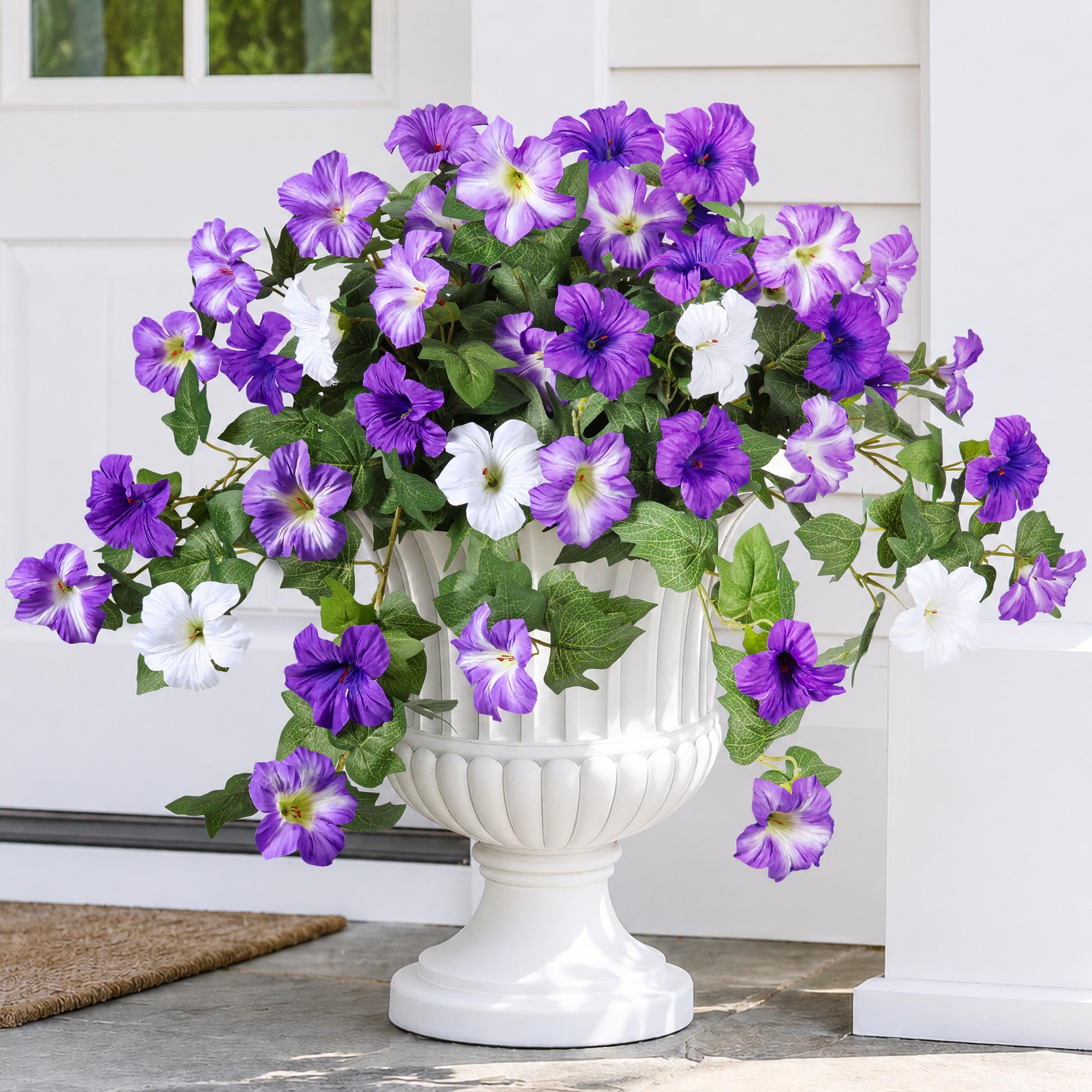 HyeFlora Purple Faux Petunias