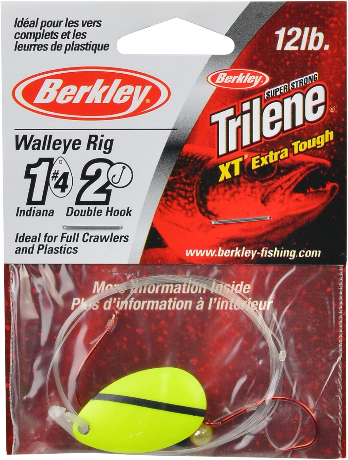 Berkley Walleye Mono Rigs - Indiana