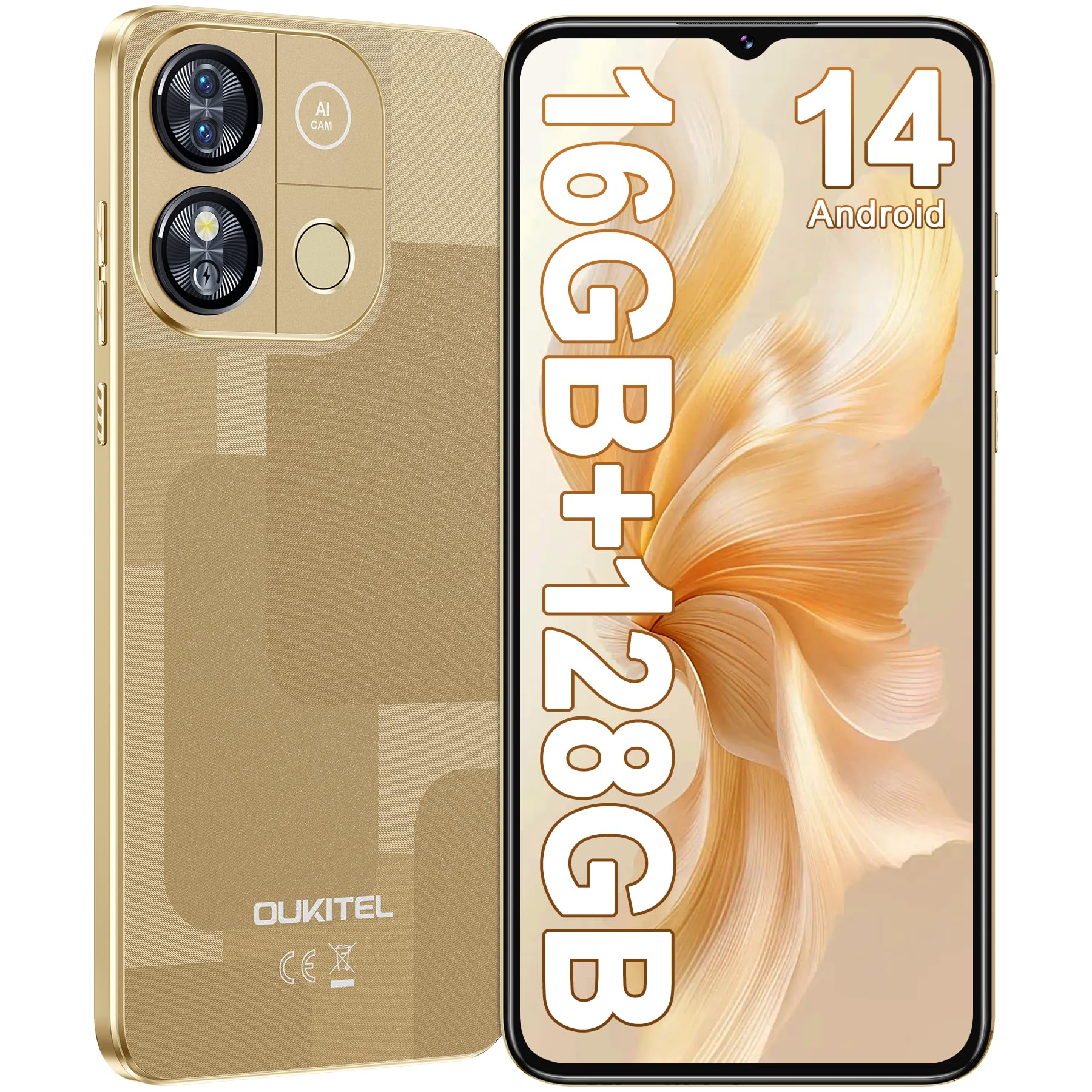 Smartphone OUKITEL C57 PRO Unlocked Cell Phone Canada Android 14 