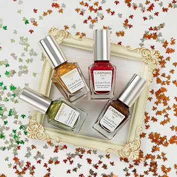 CANMAKE Colorful Nails LIMITED COLOR 0.2 fl oz (8 ml), Nail Polish, Nail Gel N87 Ancient Pyramid