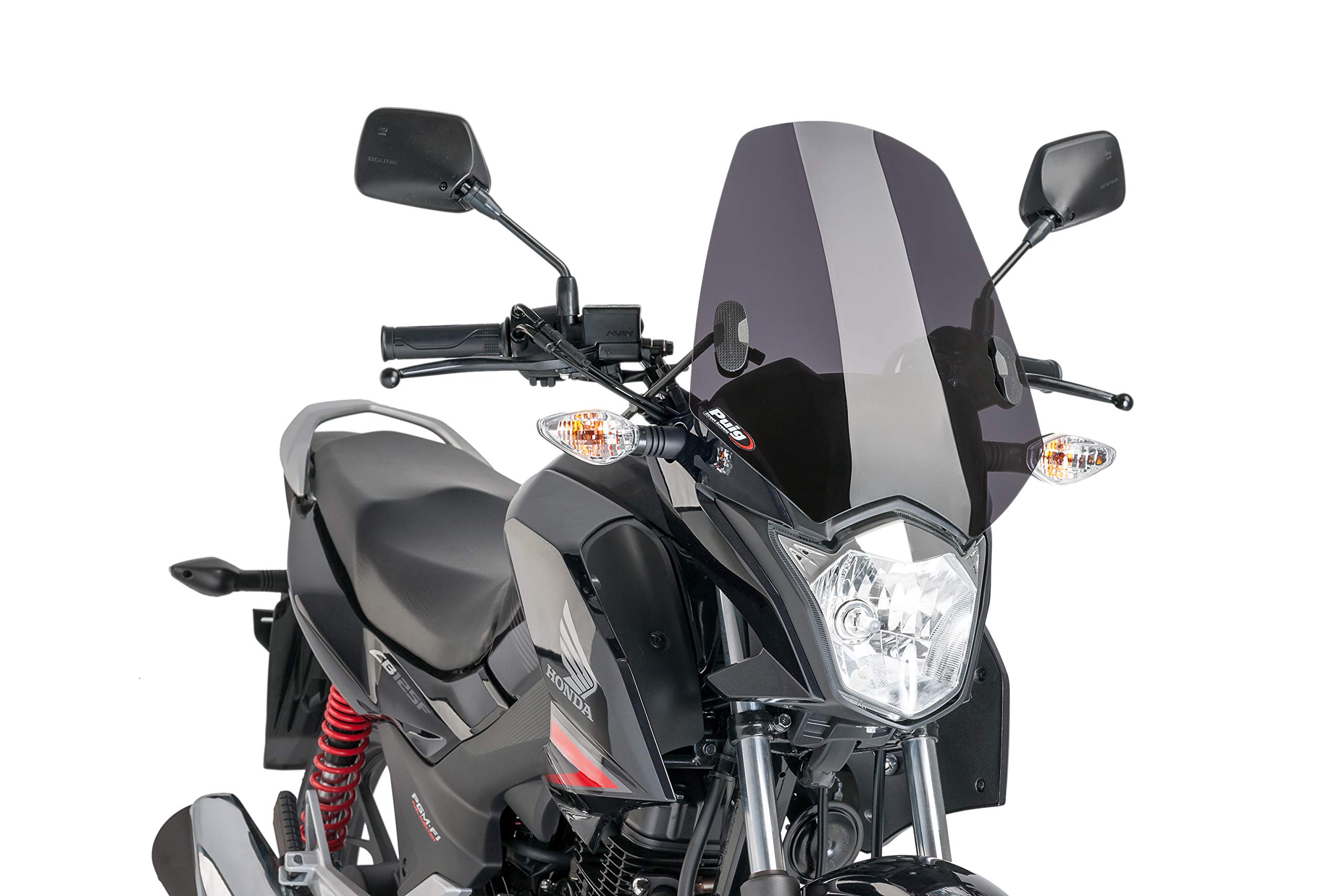 Puig Sport Screen Windshield Deflector Dark Smoke Honda CB 125 F 2015 - 2024