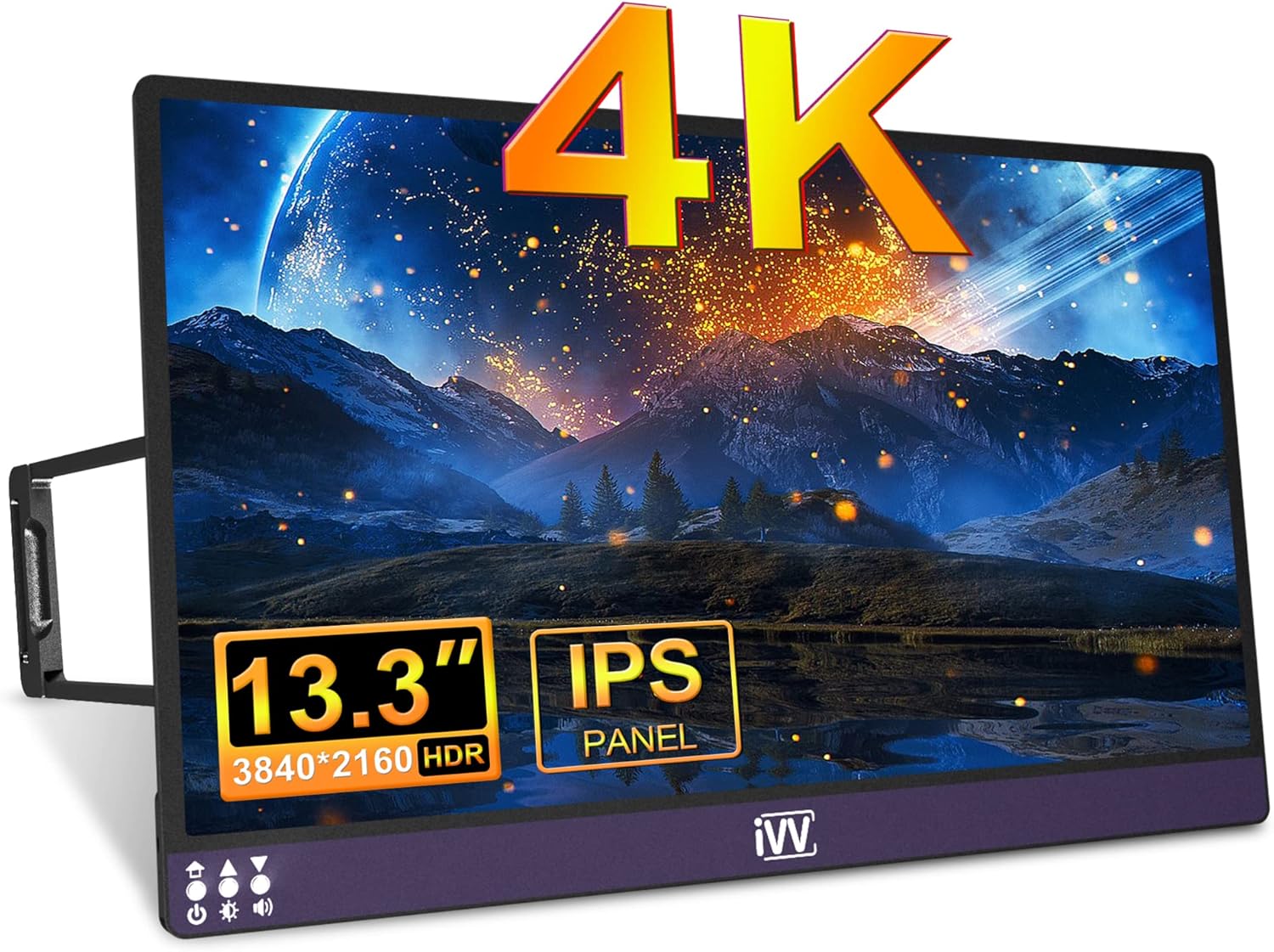 Amazon.com: Touchscreen Portable Monitor, HDMI Gaming Display Screen ...