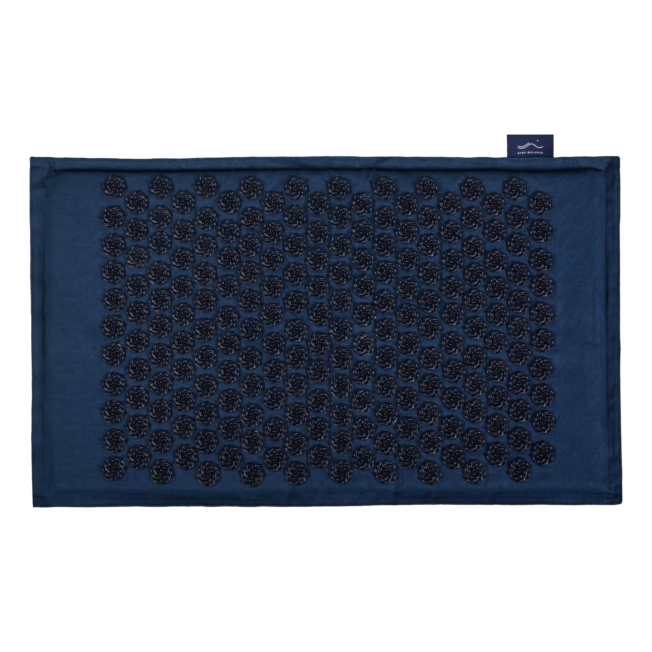 AcuEarth Akupressur-Set, Matte und Kissen, Leinen, mit Tasche