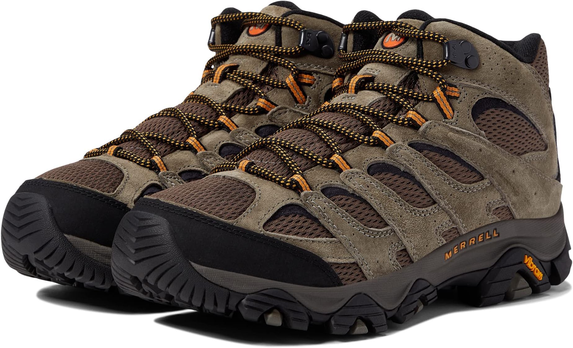 Men's Moab 3 Mid Hiking Boot, Walnut, 8