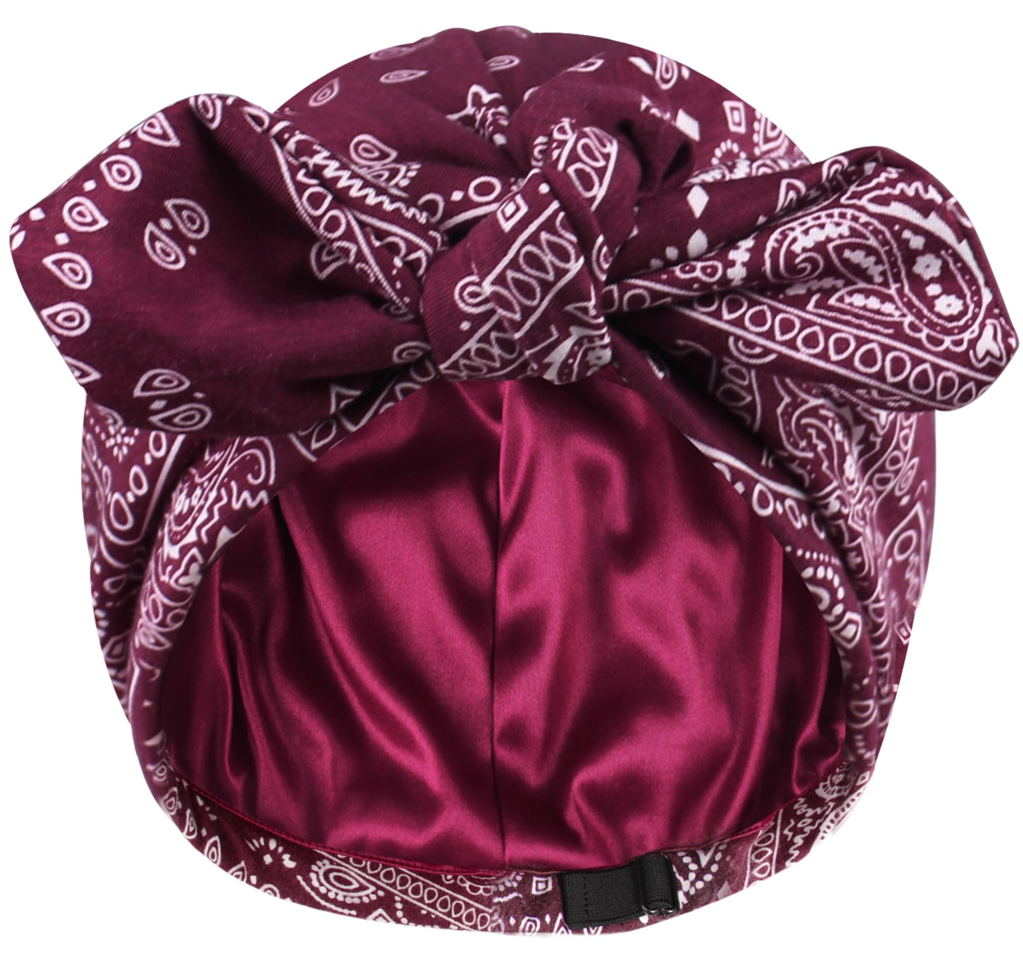 Ababalaya Satin Lined Beanies for Women Chemo Headwear Sleep Cap Global Recycled Standard Global Recycled Standard Global Recycled Standard