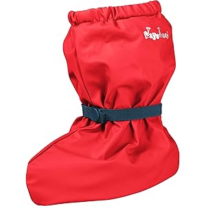 Playshoes Unisex Kinder Regenfüßlinge mit Fleece-Futter