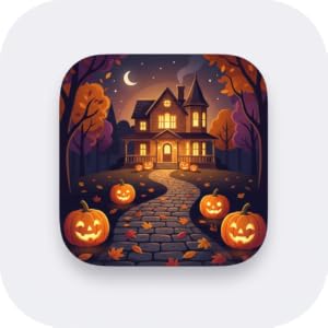 Cozy Spooky Halloween 4K Relaxing TV