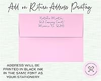 Vista 8 de Personalized House Plant Stationery Greenery Folded Note Cards Custom Thank You Cards for Housewarming New Home Thank You Notes Stationary