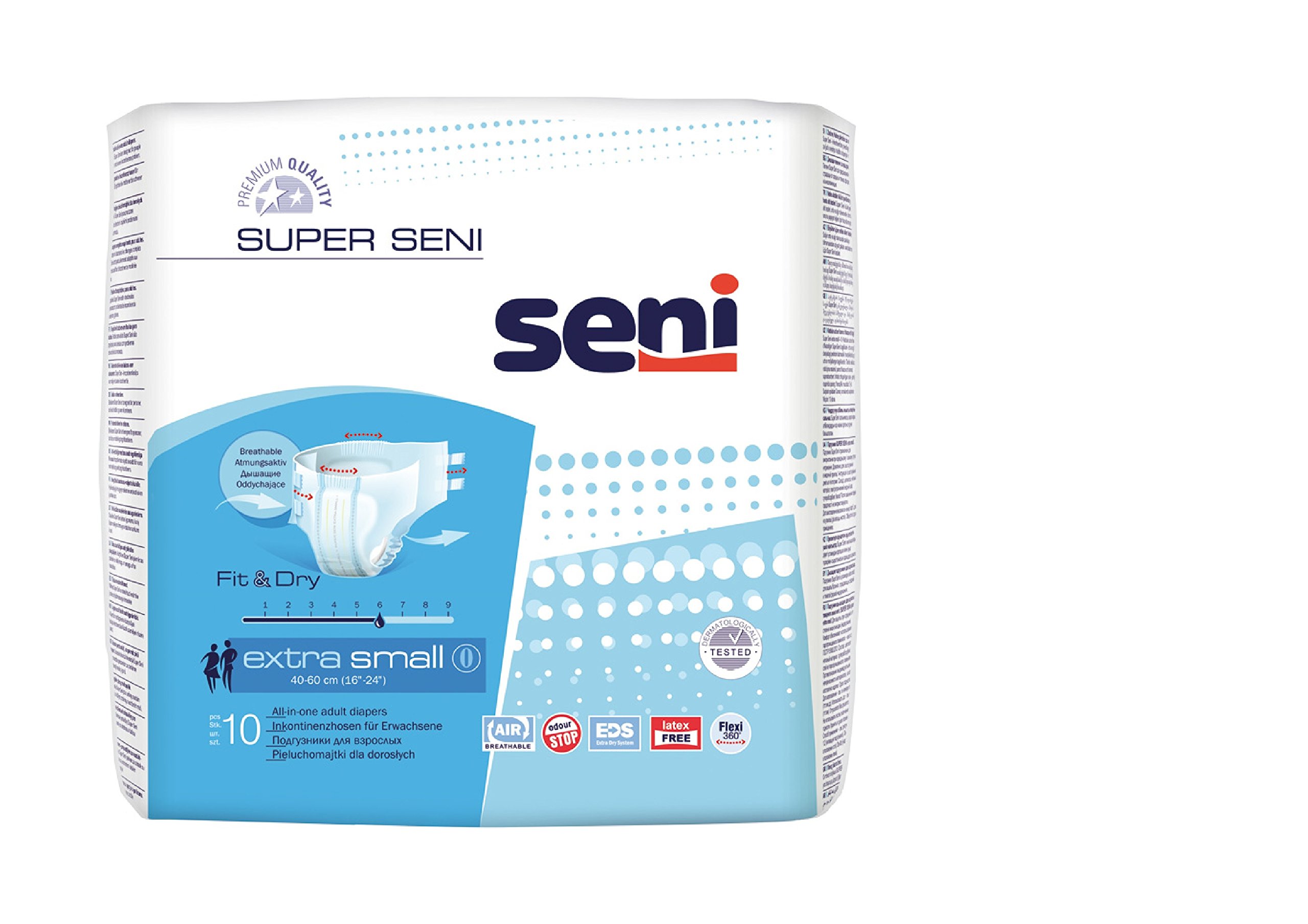 SUPER SENI extra small Windelhosen 12X10 St