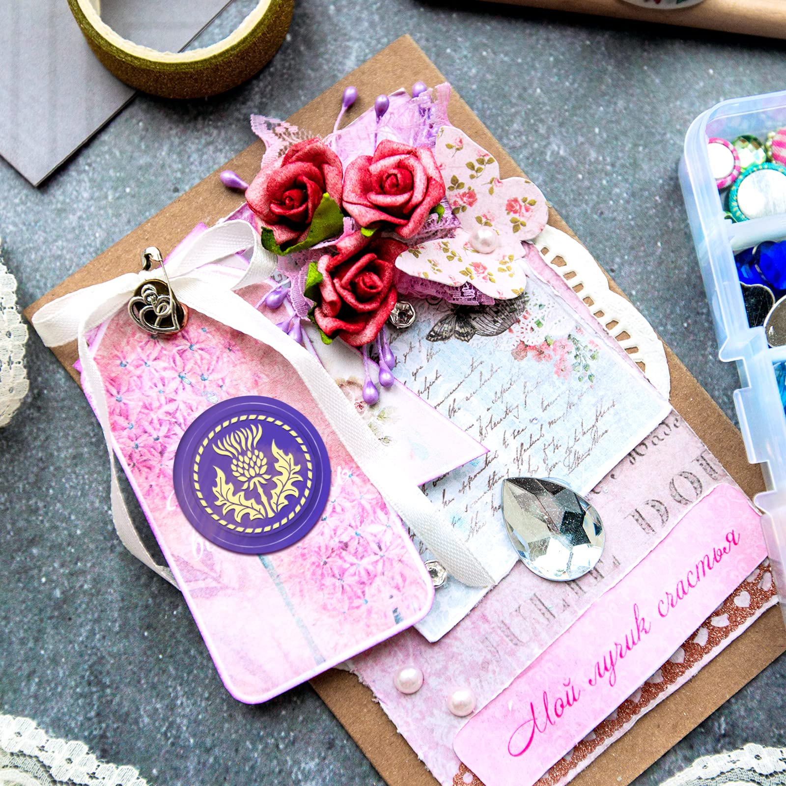 craspire Halloween wax zegel stempel wax zegel dier