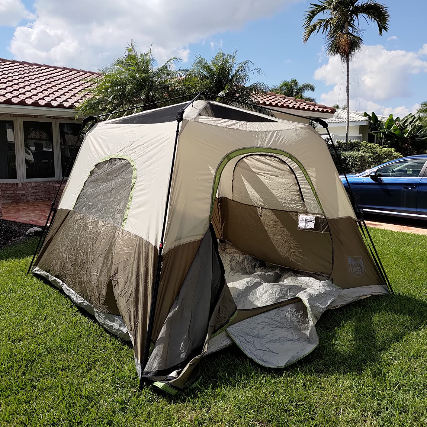 25/mo Finance Timber Ridge 6 Person Instant Cabin Tent, Waterproof