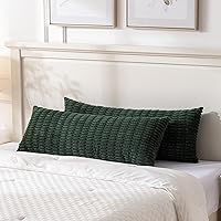 Vista 345 de Fancy Homi Fundas de almohada decorativas bohemias de 20 x 20 pulgadas para sala de estar, sofá, cama, sillón, rústico, moderno, decoración del Crema