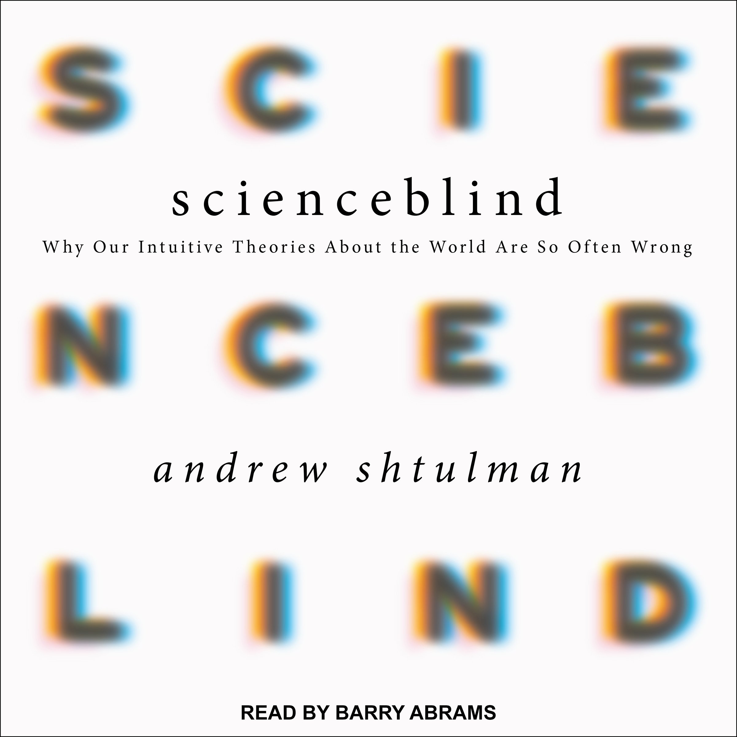 Cover art for Scienceblind